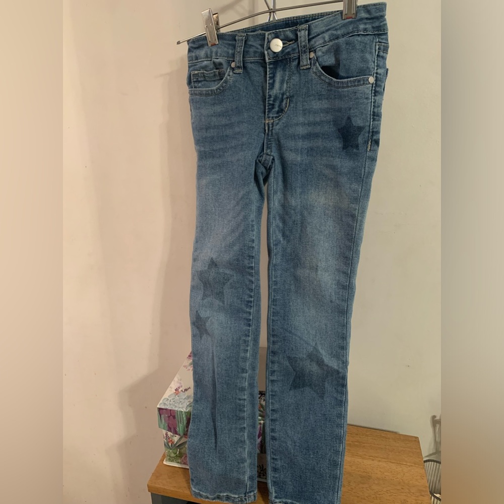 Joes Girls Denim Jeans With Stars Size 7